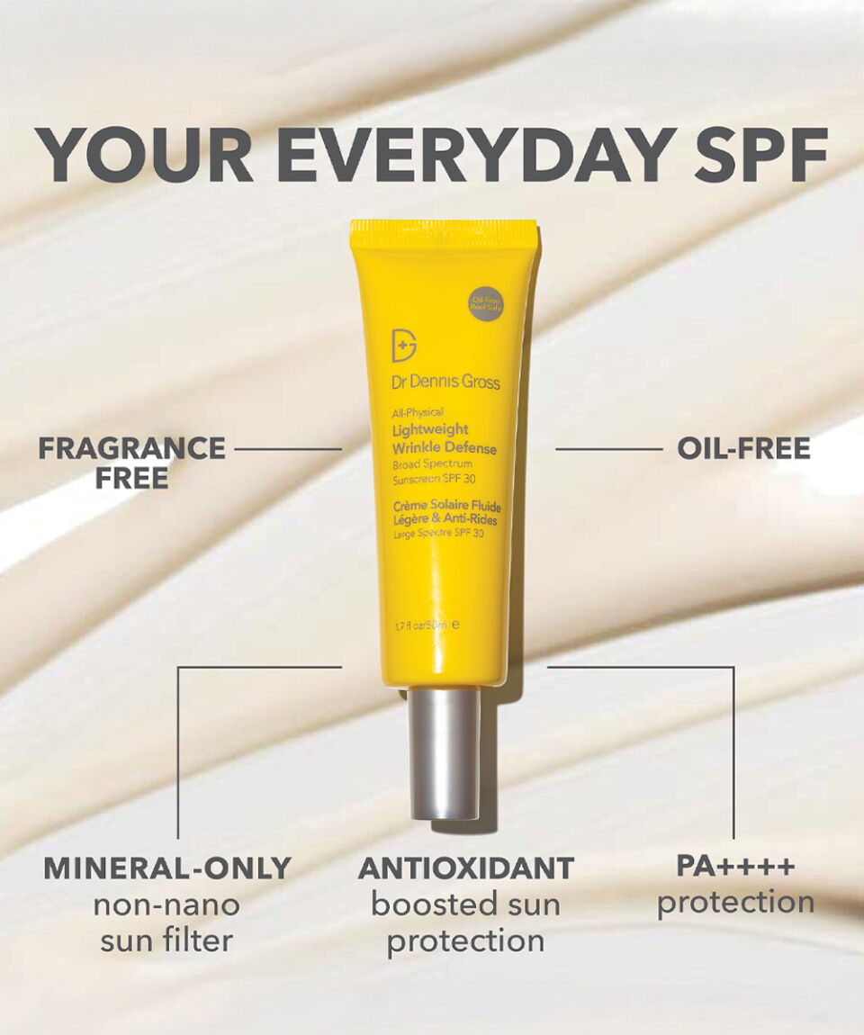Wrinkle Defense Mineral Sunscreen SPF 30 | Dr. Dennis Gross