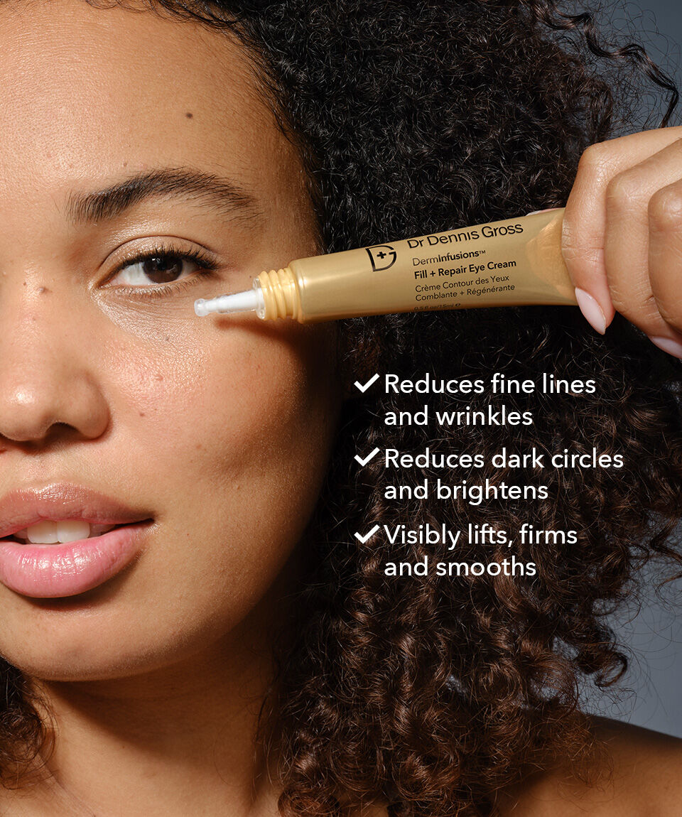 ボディ・フェイスケア Dreamin eye DermInfusions Fill + Repair Hydrating Eye Cream | Dr Dennis Gross