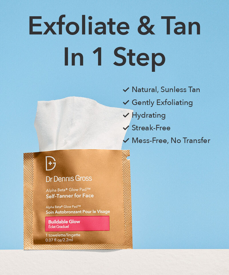 Glow Pad Self-Tanner for Face, Image 5 of 12