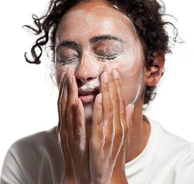 Step 2: Apply to dry face and massage into skin