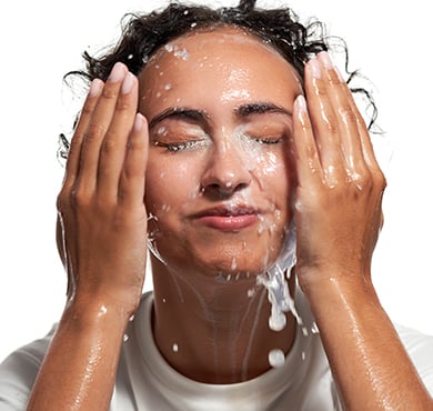Step 3: Apply to dry face and massage into skin