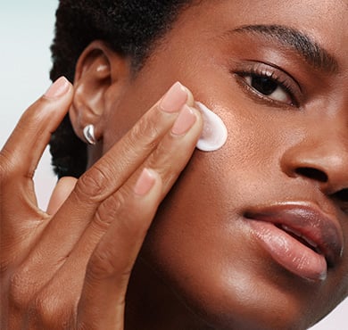 Step 1: Apply to dry face and massage into skin