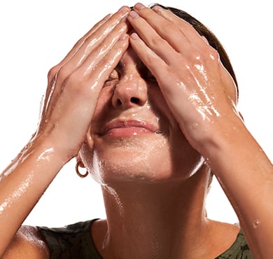 Step 2: Apply to dry face and massage into skin