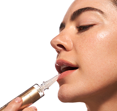 Step 2: Do not apply outside of lip